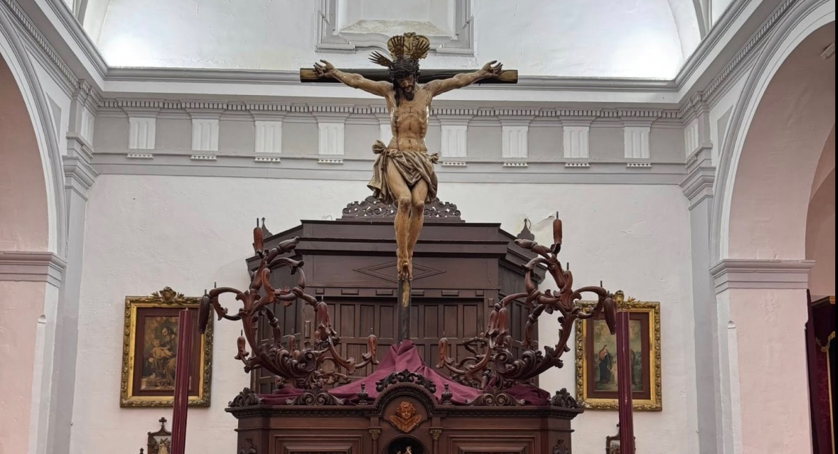 Trebujena se prepara para la salida extraordinaria del Cristo de la Misericordia este 22 de noviembre