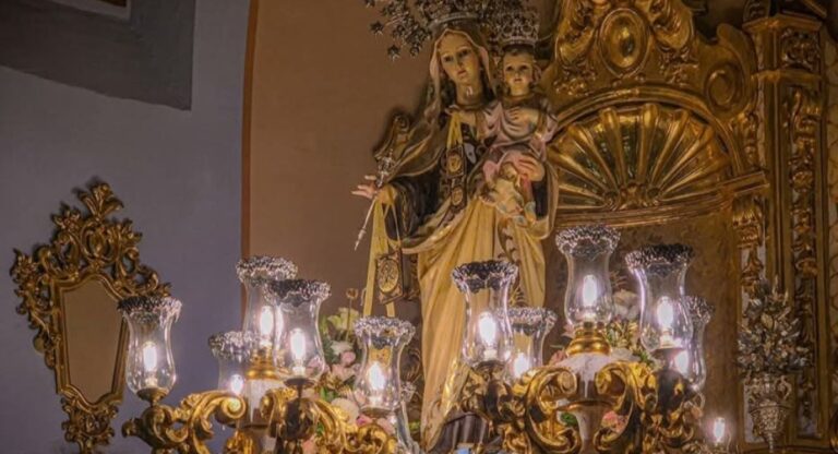 Semana Santa de Andalucía Horario y recorrido virgen del carmen de motril